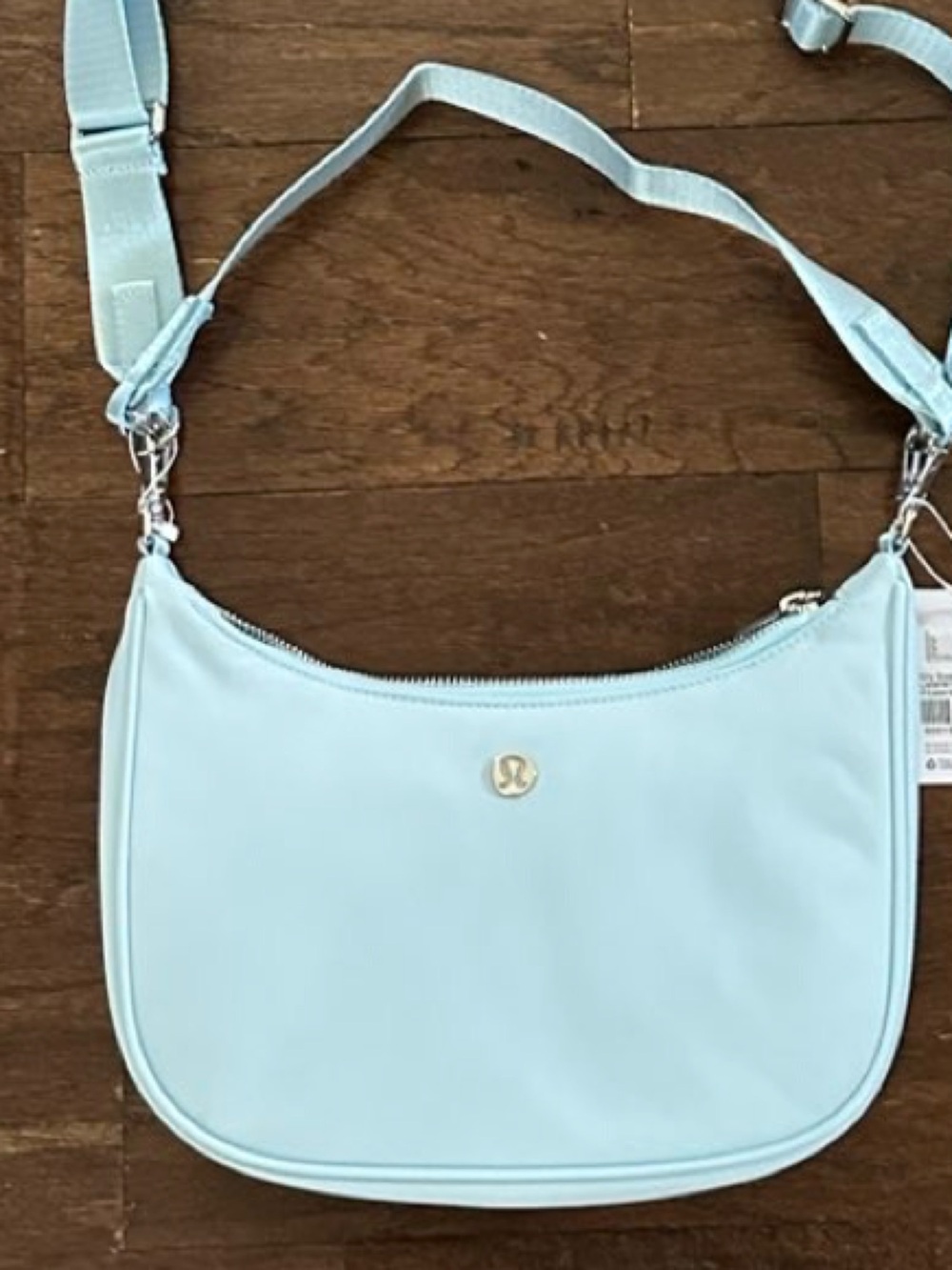 Lululemon City Essentials Small Shoulder Bag 3L-Foam cloud/silver-NWT - Picture 12 of 12